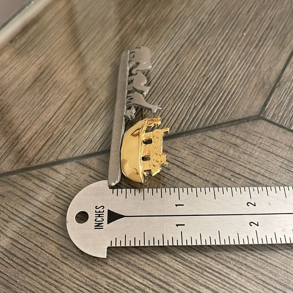 Vintage Ultra Craft Two-tone Noah’s Ark Pin